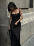 Classy Black Prom Dresses, Strapless Sheath Formal Evening Dress