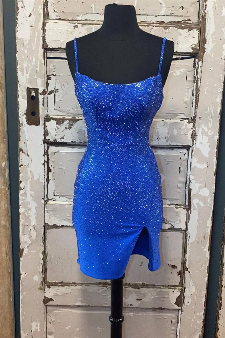 Short Prom Dresses,Homecoming Dresses, Sexy Sheath Sequins Party Dress –  Simidress